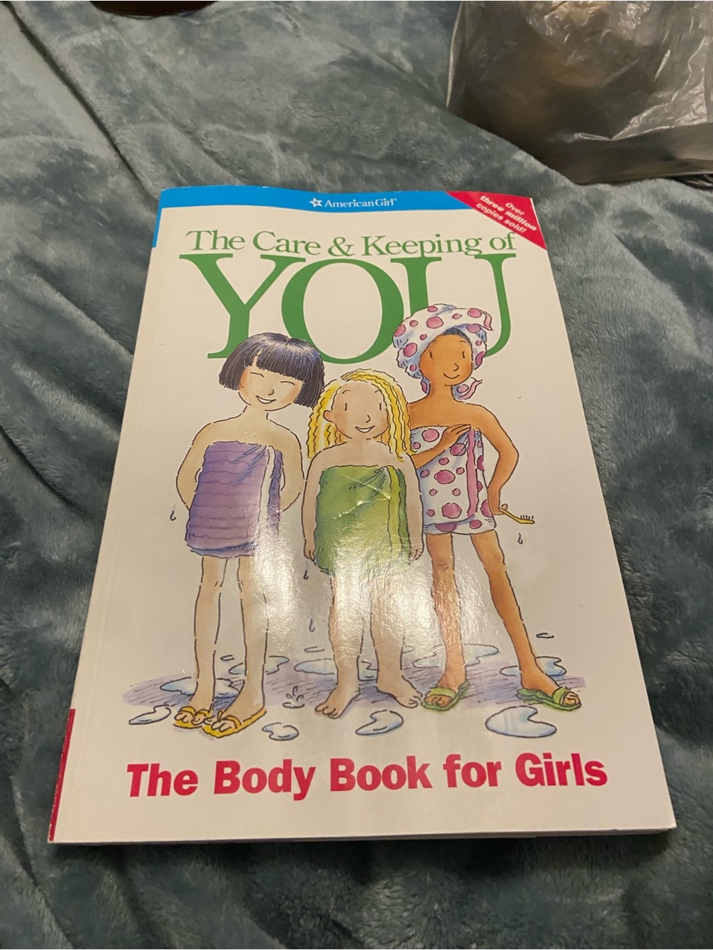American Girl The Care & Keeping of You Booklet - Green, Blue, Yellow